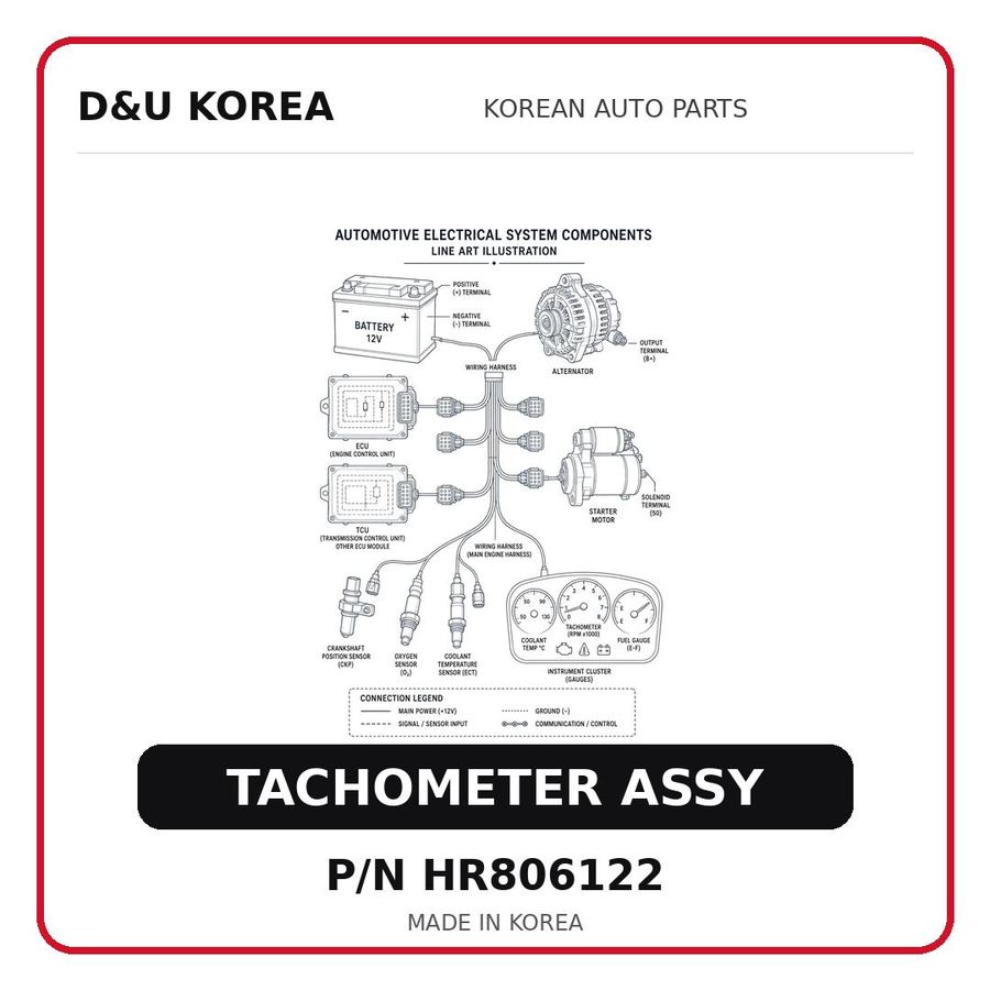 TACHOMETER ASSY