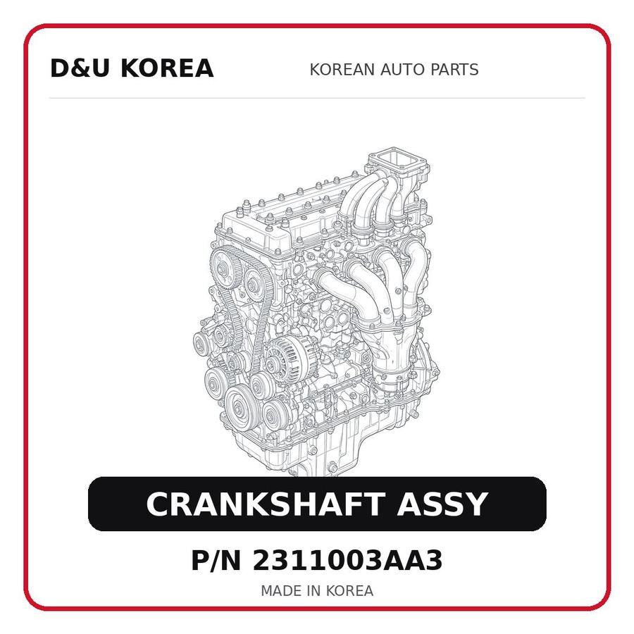 CRANKSHAFT ASSY