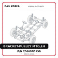 BRACKET-PULLEY MTG,LH
