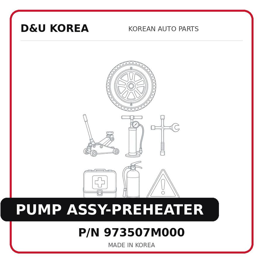 PUMP ASSY-PREHEATER