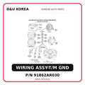 WIRING ASSY-T/M GND
