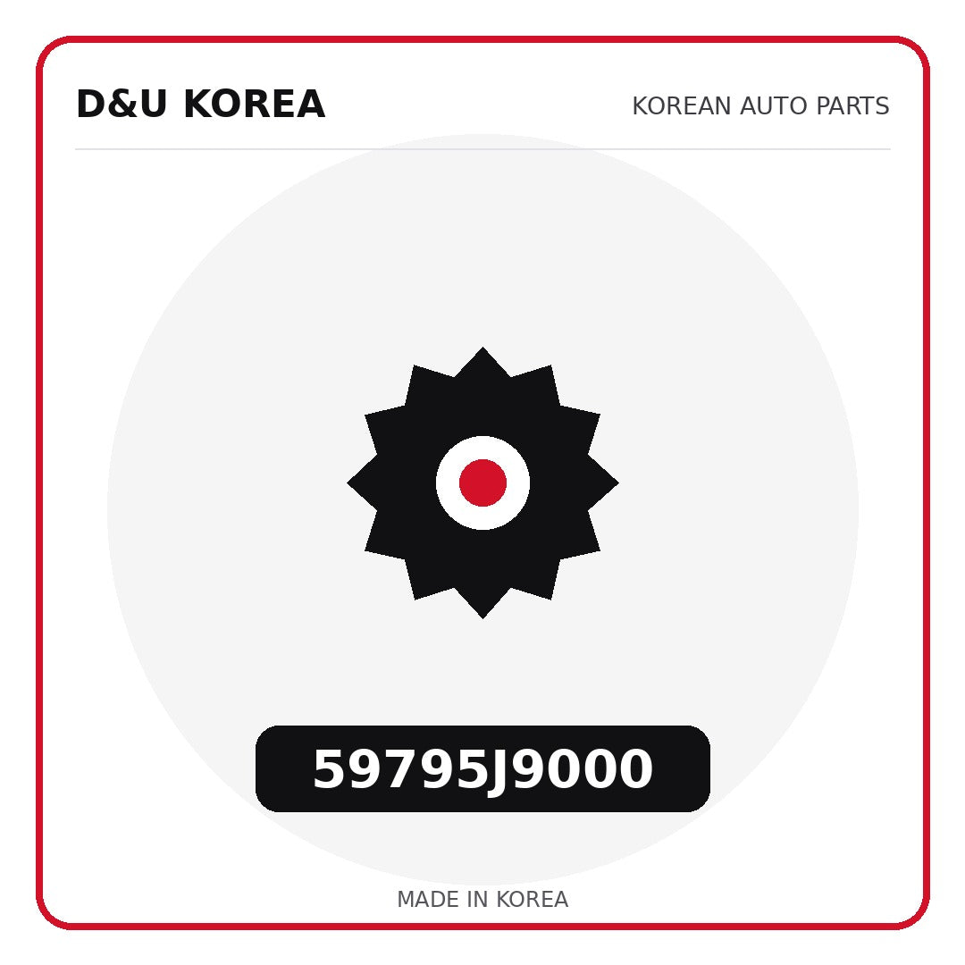 Genuine Mobis 59795J9000  for Korean vehicles | D&U Korea