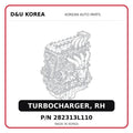 TURBOCHARGER, RH