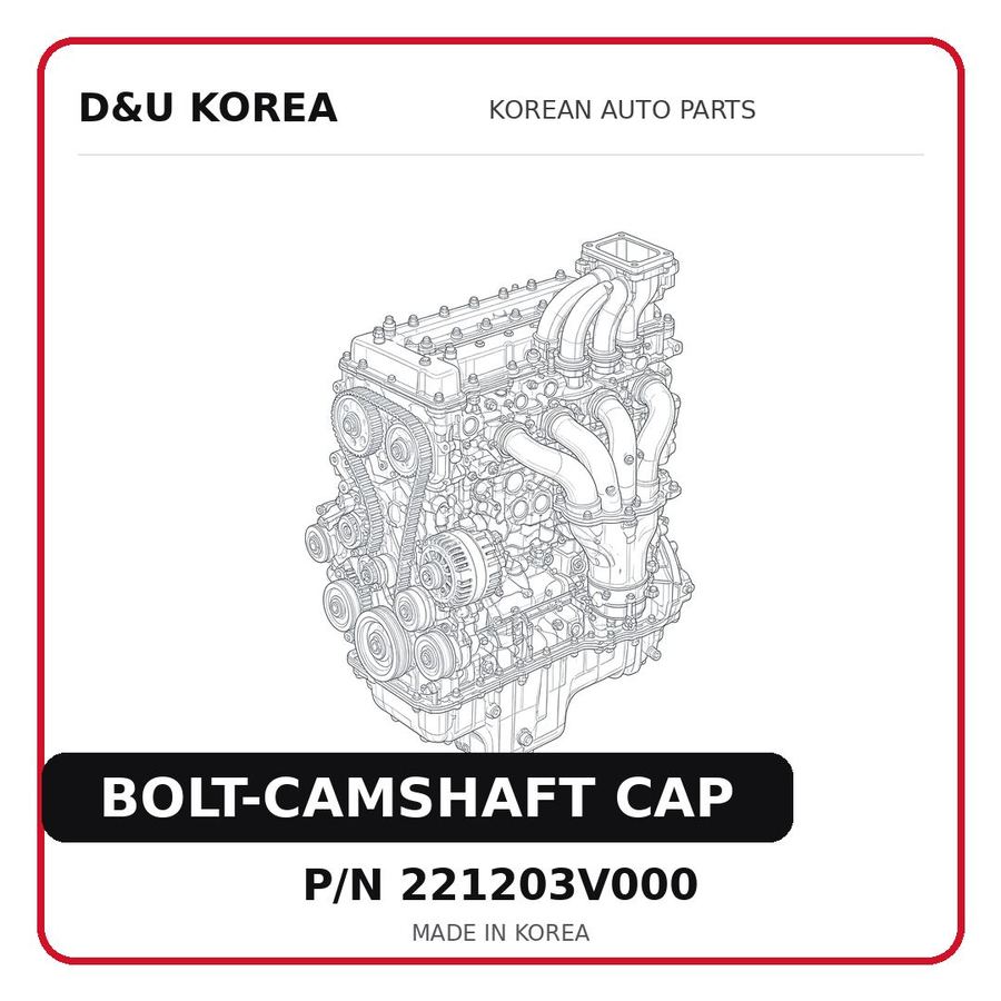 BOLT-CAMSHAFT CAP