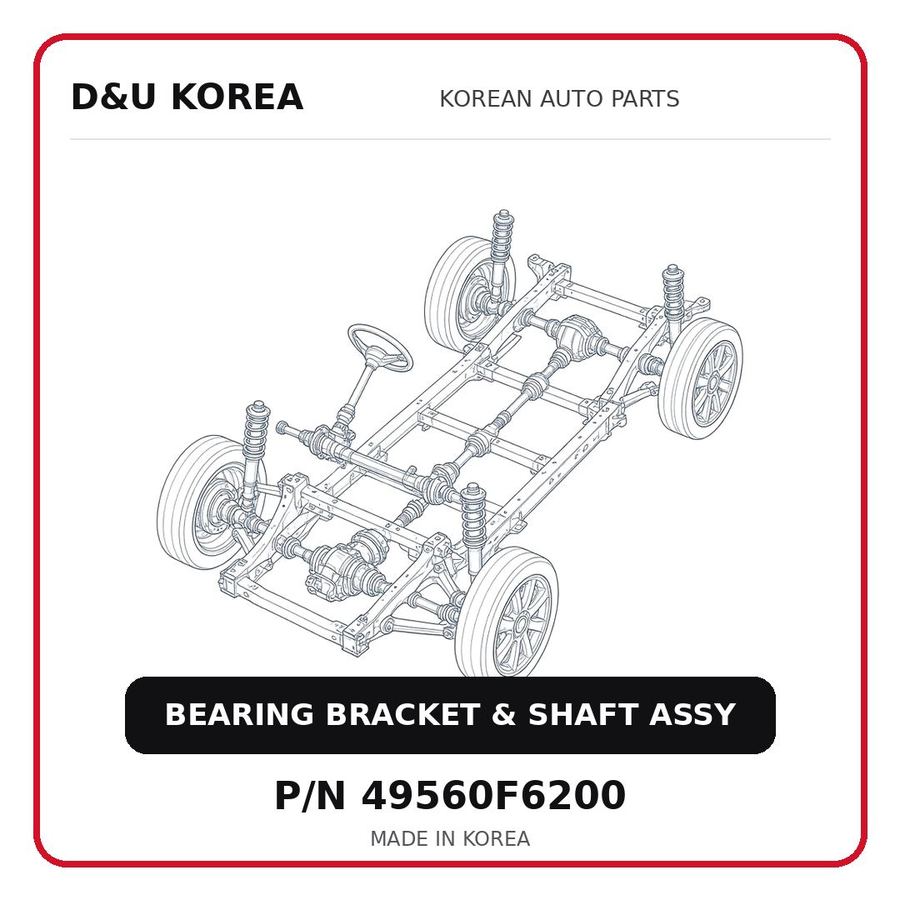 BEARING BRACKET & SHAFT ASSY