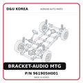 BRACKET-AUDIO MTG