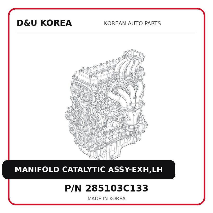 MANIFOLD CATALYTIC ASSY-EXH,LH