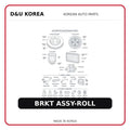 BRKT ASSY-ROLL