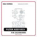 FILTER ASSY-OCV