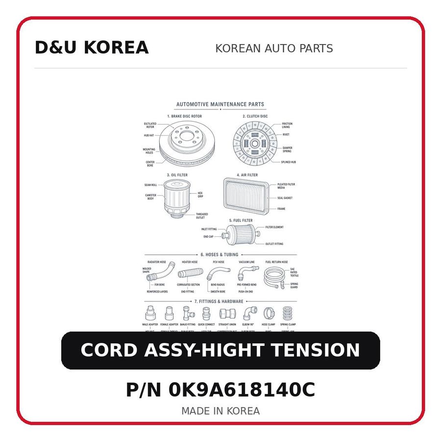 CORD ASSY-HIGHT TENSION