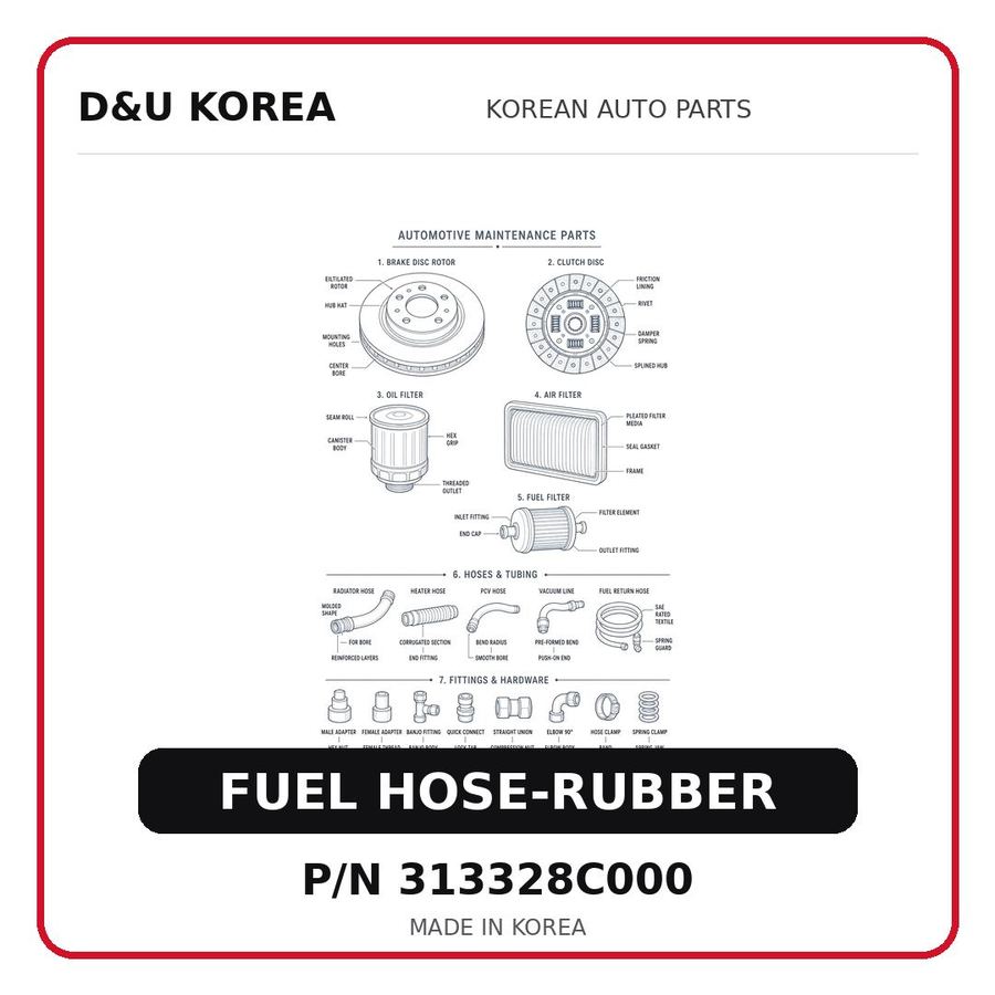 FUEL HOSE-RUBBER