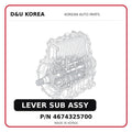 LEVER SUB ASSY