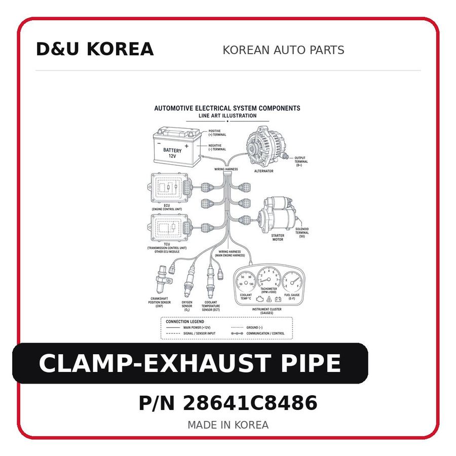 CLAMP-EXHAUST PIPE