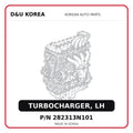 TURBOCHARGER, LH
