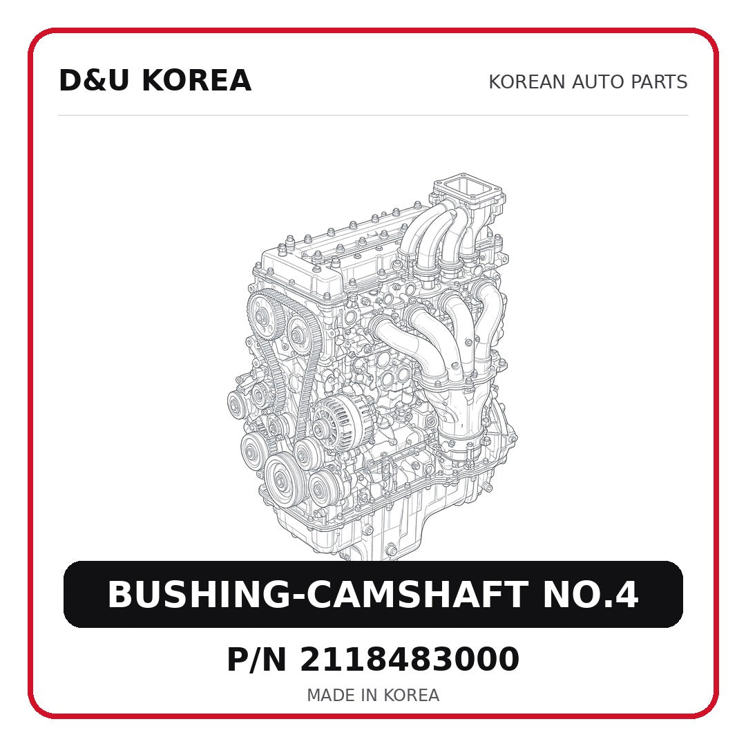 BUSHING-CAMSHAFT NO.4
