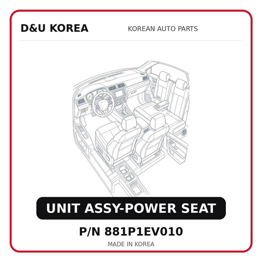 UNIT ASSY-POWER SEAT