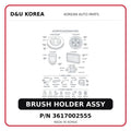 BRUSH HOLDER ASSY