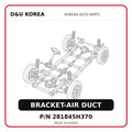 BRACKET-AIR DUCT