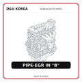 PIPE-EGR IN "B"