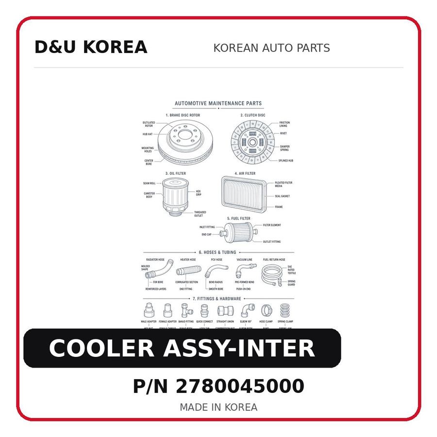 COOLER ASSY-INTER