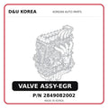 VALVE ASSY-EGR