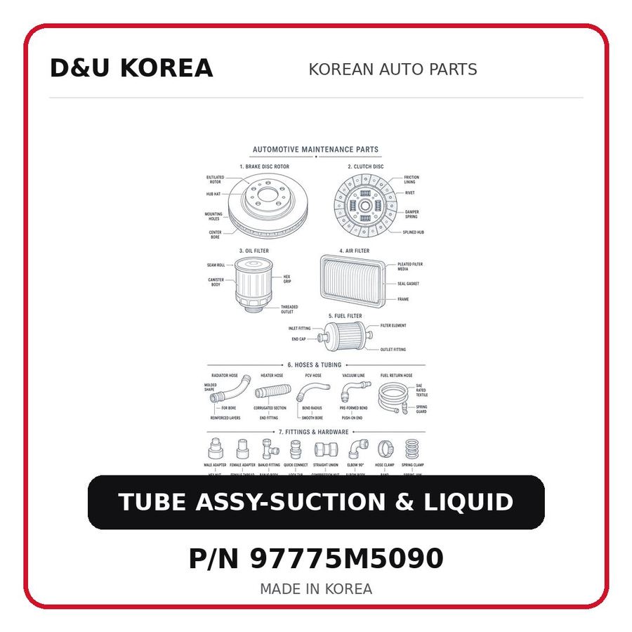 TUBE ASSY-SUCTION & LIQUID