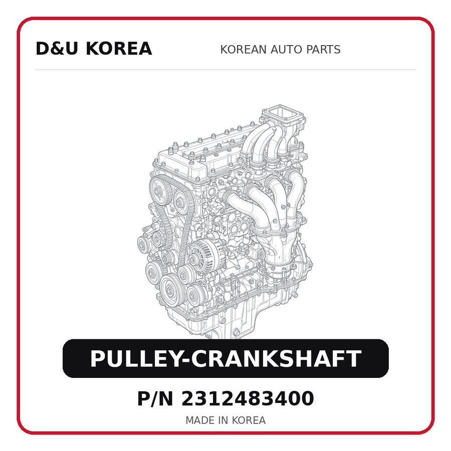 PULLEY-CRANKSHAFT