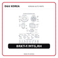 BRKT-F/MTG,RH