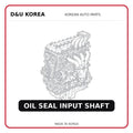 OIL SEAL INPUT SHAFT