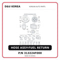 HOSE ASSY-FUEL RETURN