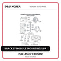 BRACKET-MODULE MOUNTING,UPR