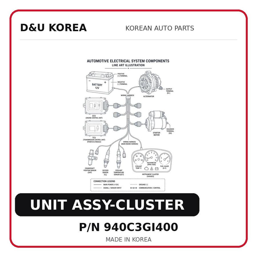UNIT ASSY-CLUSTER