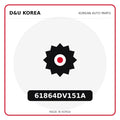 Genuine Mobis 61864DV151A  for Korean vehicles | D&U Korea