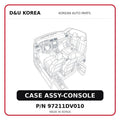 CASE ASSY-CONSOLE
