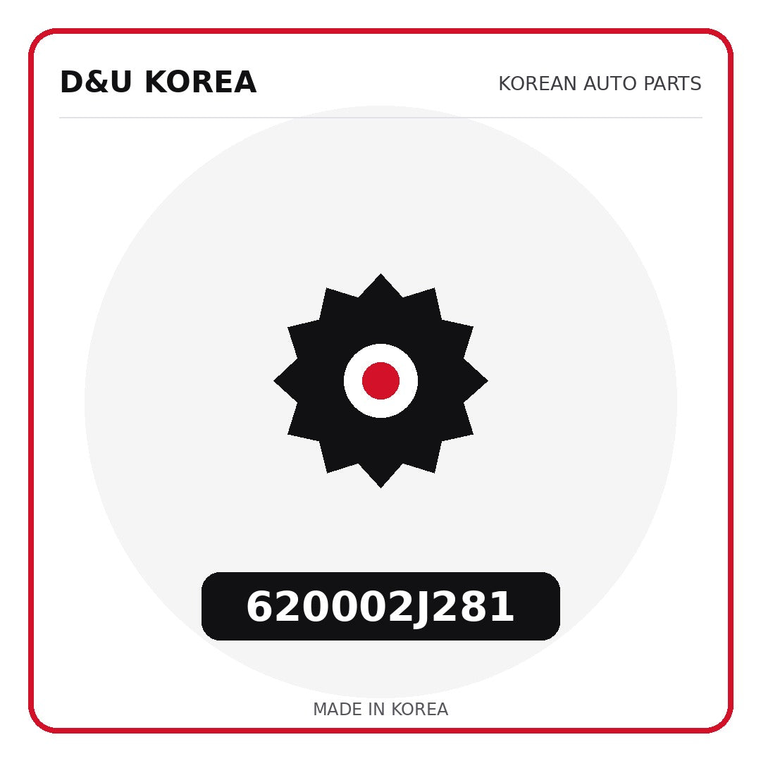 Genuine Mobis 620002J281  for Korean vehicles | D&U Korea