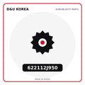 Genuine Mobis 622112J950  for Korean vehicles | D&U Korea