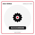 Genuine Mobis 622154E600  for Korean vehicles | D&U Korea