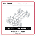 PEDAL ASSY-BRAKE