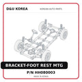 BRACKET-FOOT REST MTG