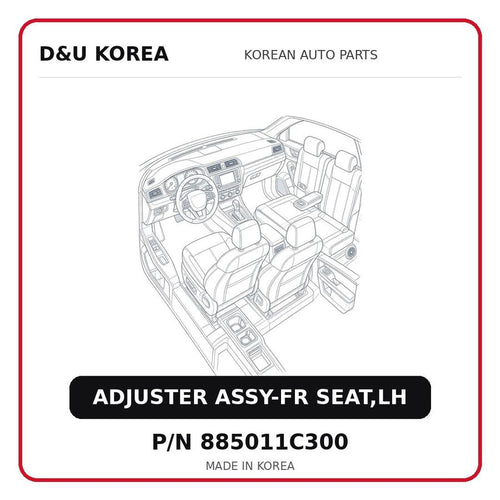 ADJUSTER ASSY-FR SEAT,LH