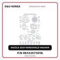 NOZZLE ASSY-WINDSHIELD WASHER