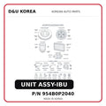 UNIT ASSY-IBU