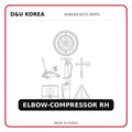 ELBOW-COMPRESSOR RH