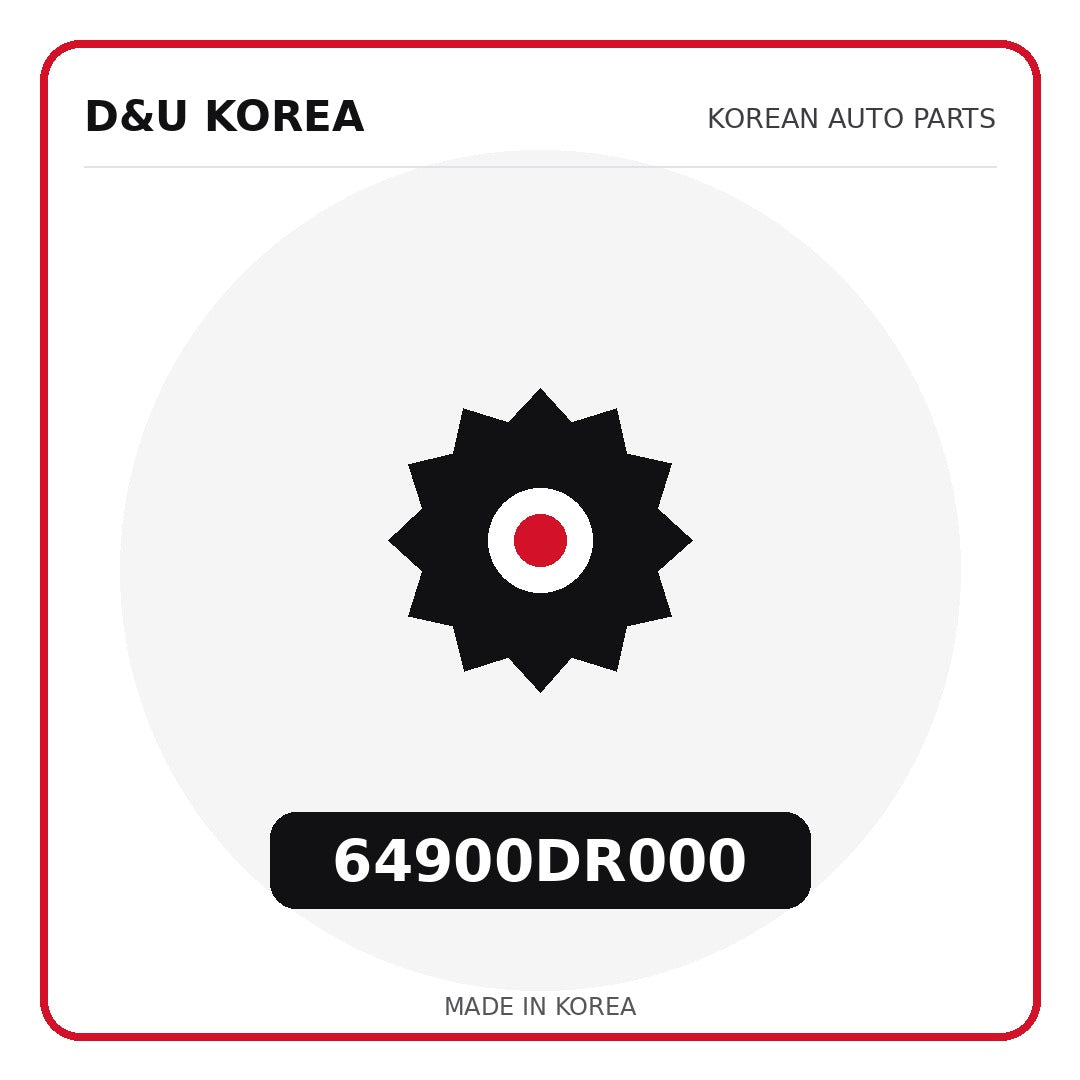 Genuine Mobis 64900DR000  for Korean vehicles | D&U Korea