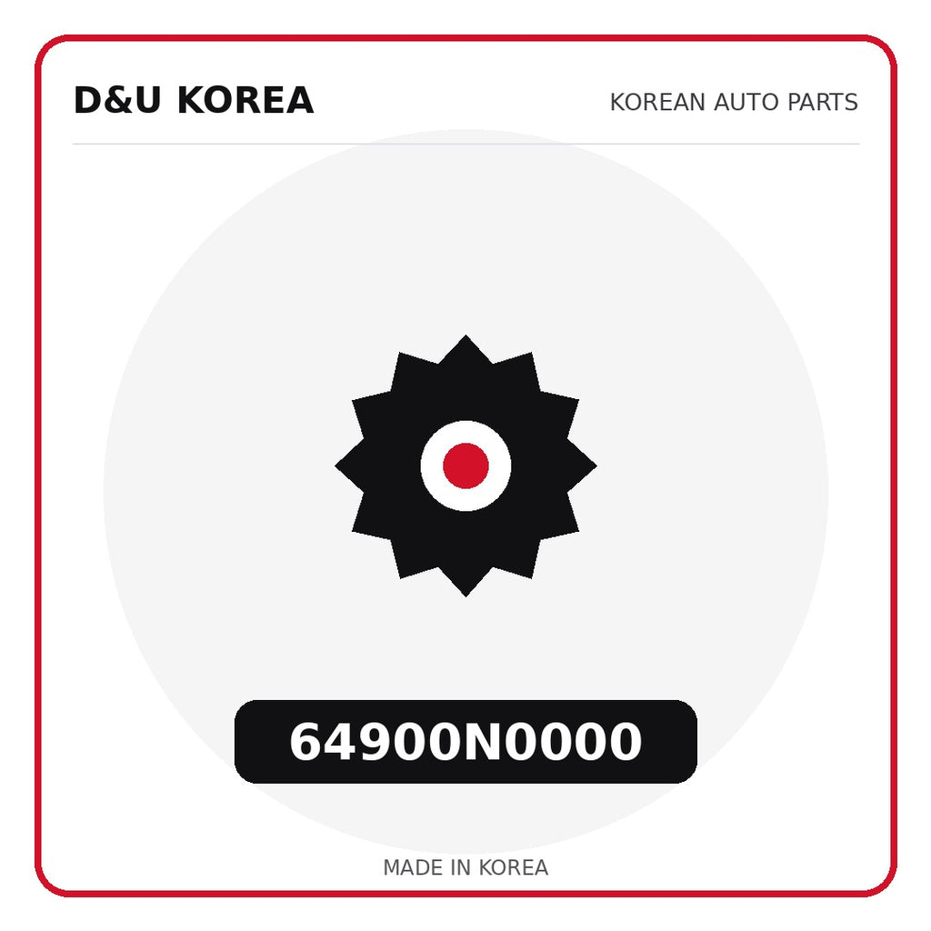 Genuine Mobis 64900N0000  for Korean vehicles | D&U Korea