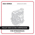 PULLEY ASSY-A/CON COMPRESSOR