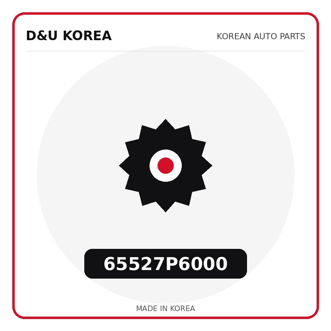 Genuine Mobis 65527P6000  for Korean vehicles | D&U Korea