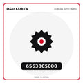 Genuine Mobis 65638C5000  for Korean vehicles | D&U Korea