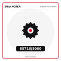 Genuine Mobis 65718J5000  for Korean vehicles | D&U Korea