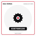 Genuine Mobis 658706R100  for Korean vehicles | D&U Korea